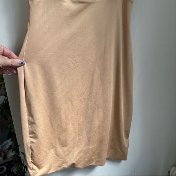 White Fox Boutique Tan mini dress - Picture 8 of 10